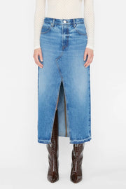 Womens Frame Denim Midi Skirts