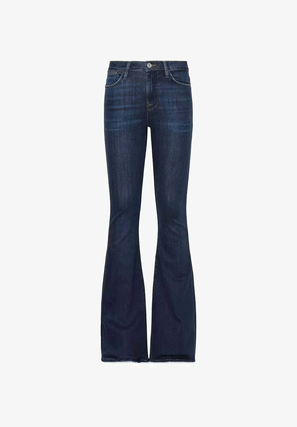 Womens Frame Denim Bootcut Jeans In Blue