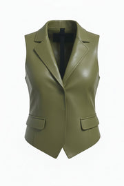 Womens Norma Kamali Waistcoats In Green