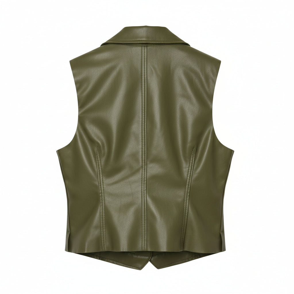 Womens Norma Kamali Waistcoats In Green