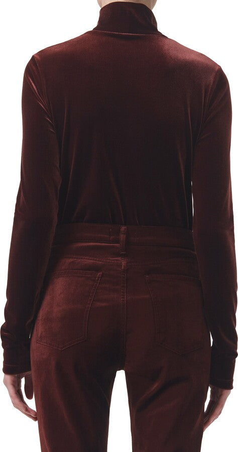 Womens Agolde Evening Tops In Brown