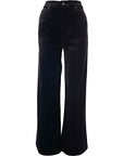 Citizens Of Humanity Womens Paloma Velvet Baggy Trousers in Black