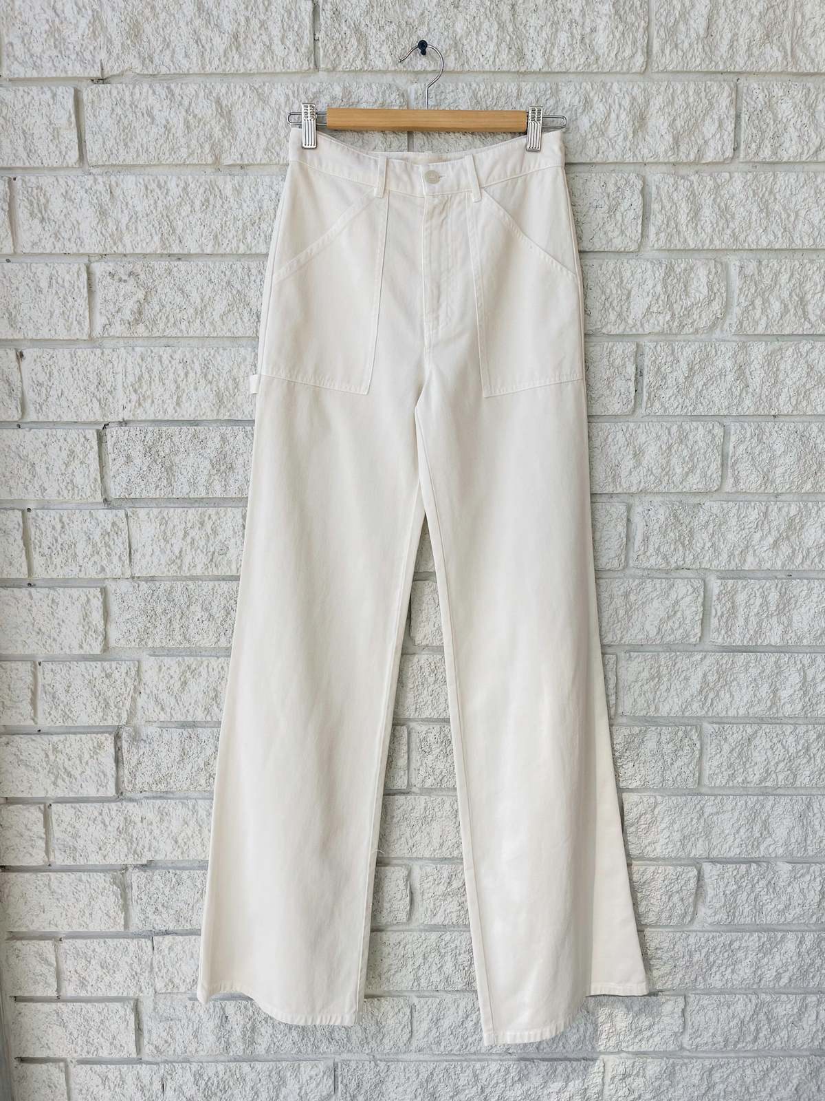 Womens Nili Lotan Wide Leg Trousers