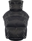 Perfect Moment Womens Sierra Down Oversized Gilet in Black