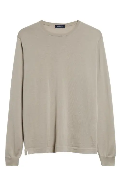 Mens Thom Sweeney Crew Necks In Beige