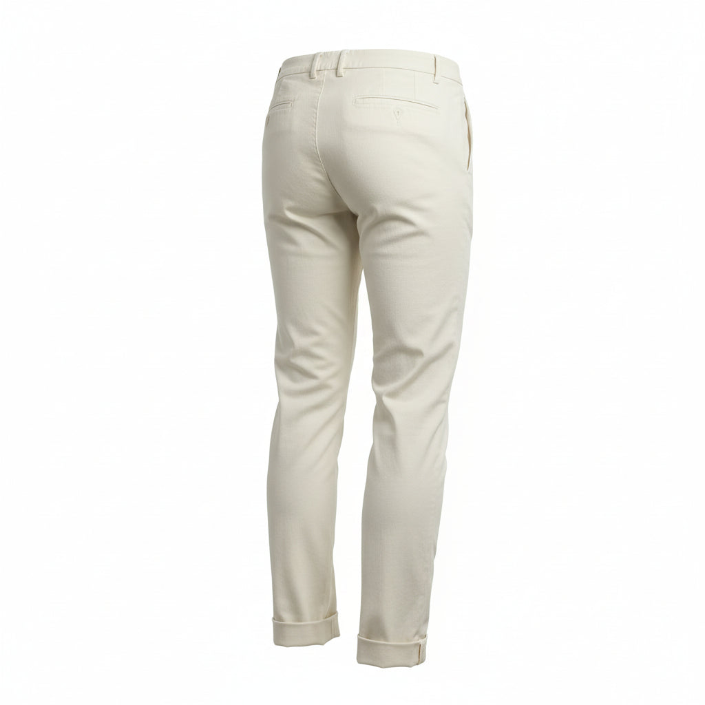 Mens Thom Sweeney Chinos In Beige
