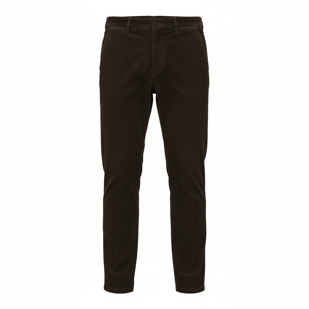 Mens Thom Sweeney Chinos In Brown