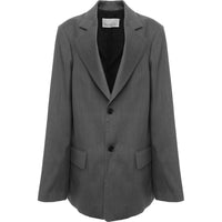 RAEY Womens Sb Slubby Jacket in Grey