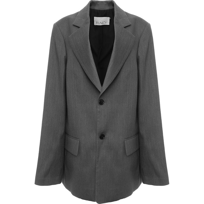 RAEY Womens Sb Slubby Jacket in Grey