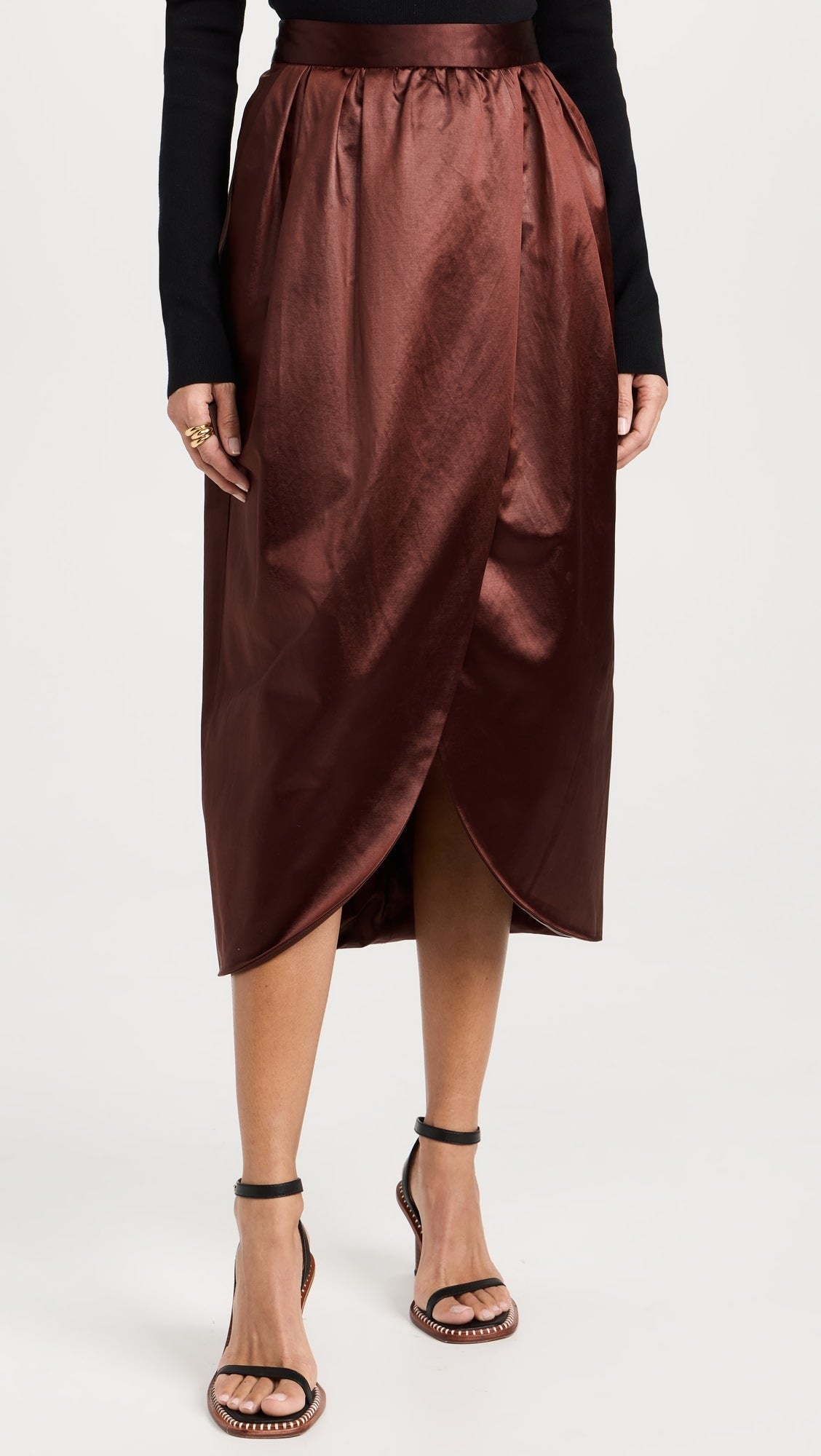 Womens Ulla Johnson Midi Skirts In Burgundy