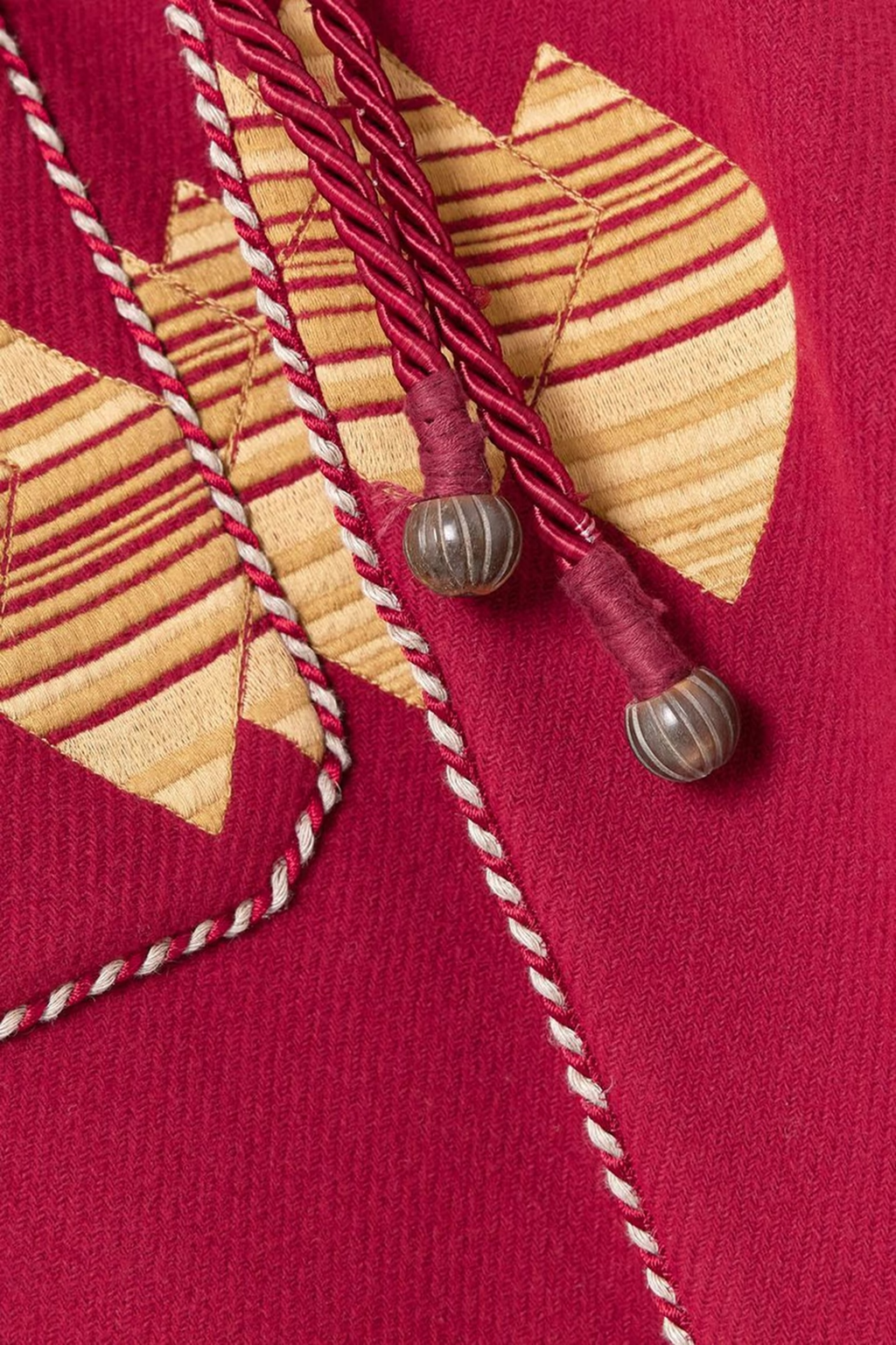 Womens Fortela Heavy Cardigans In Red
