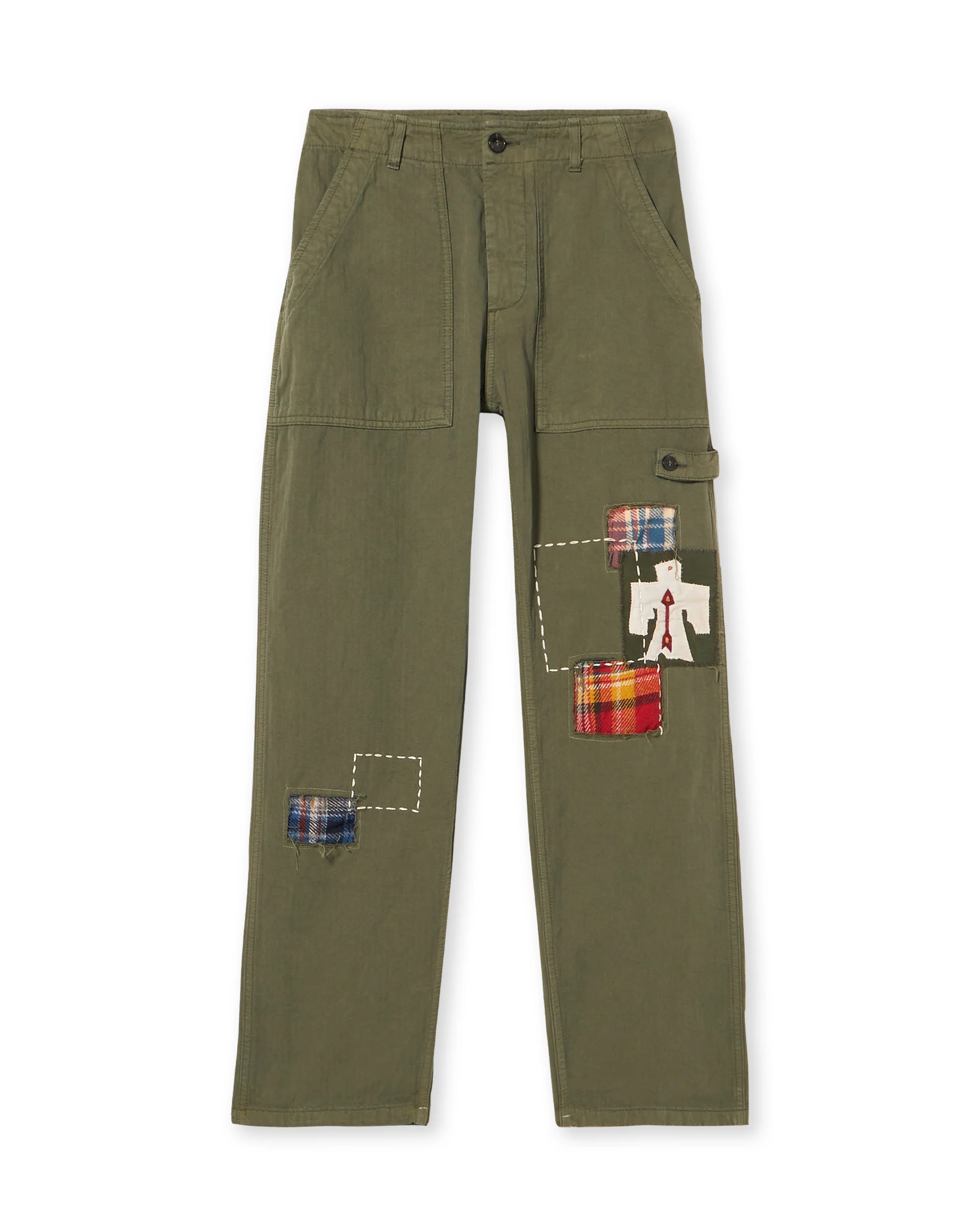 Womens Fortela Relaxed Trousers In  Green