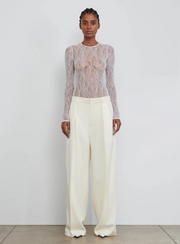 Womens Wardrobe.Nyc Tailored Trousers In Off White