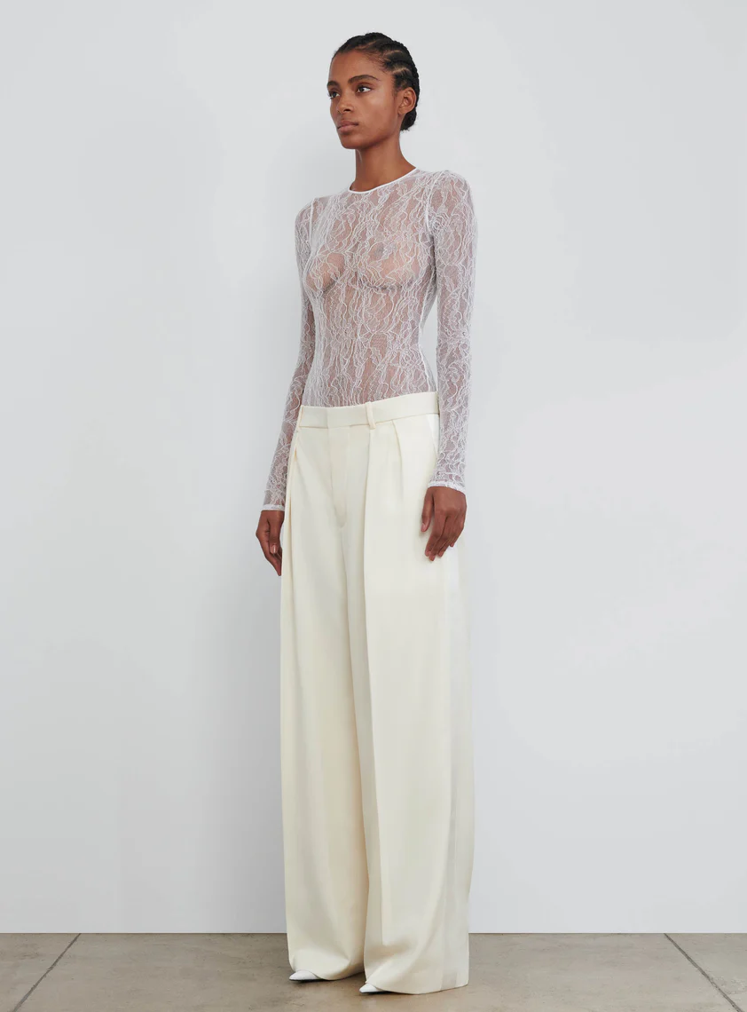 Womens Wardrobe.Nyc Tailored Trousers In Off White