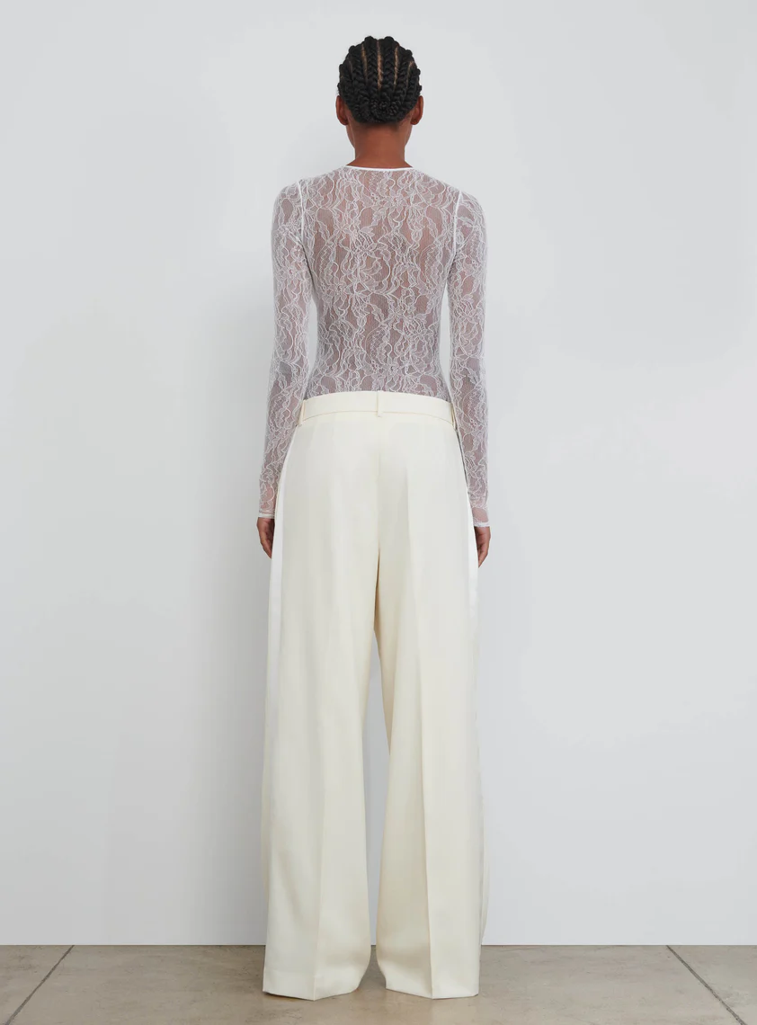 Womens Wardrobe.Nyc Tailored Trousers In Off White