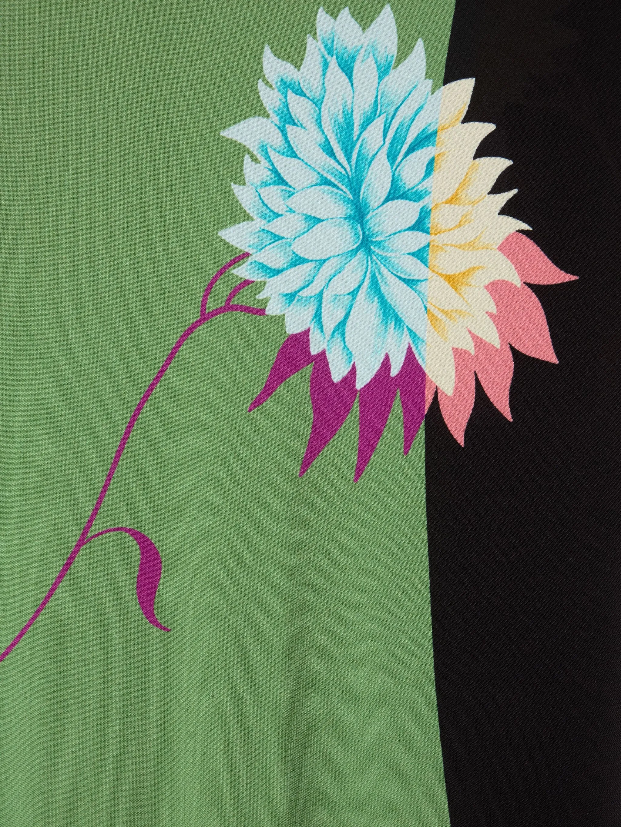 Womens La Double J Occasion Dress In Green Multi