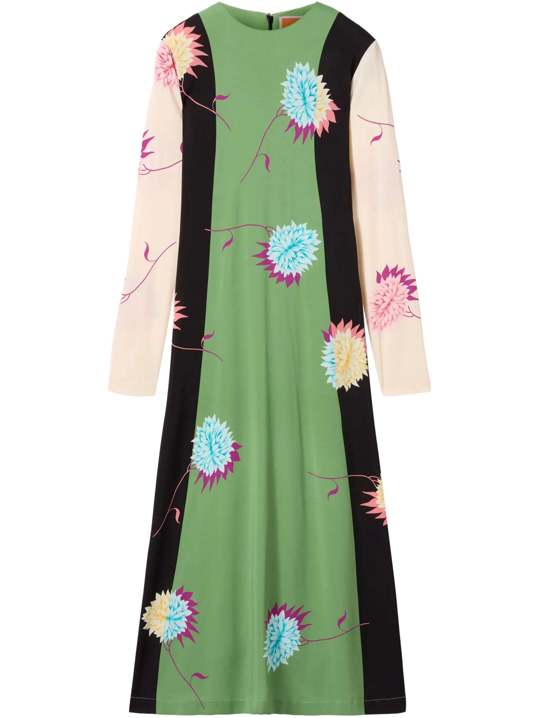 Womens La Double J Occasion Dress In Green Multi