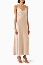 Womens Clea Long Sun Dresses In Pink