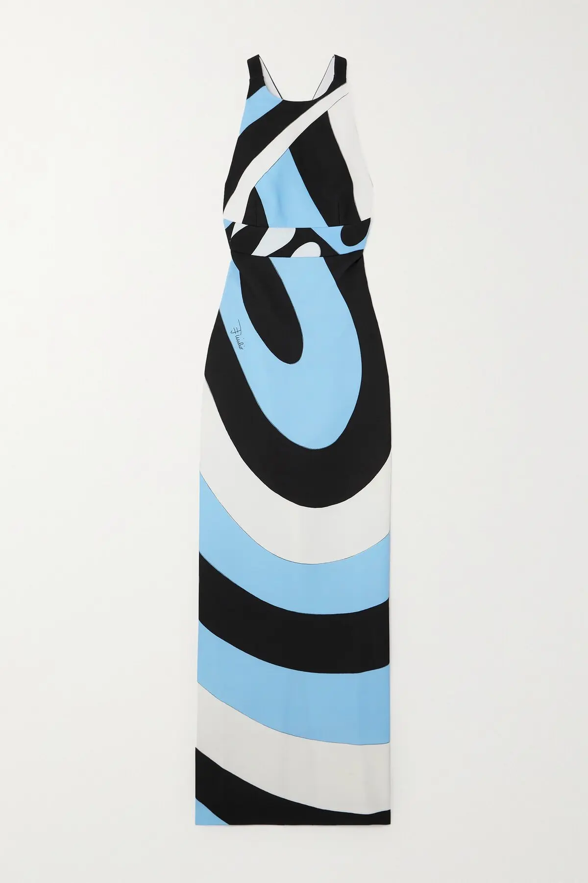 Womens Pucci Occasion Dress In Blue Black