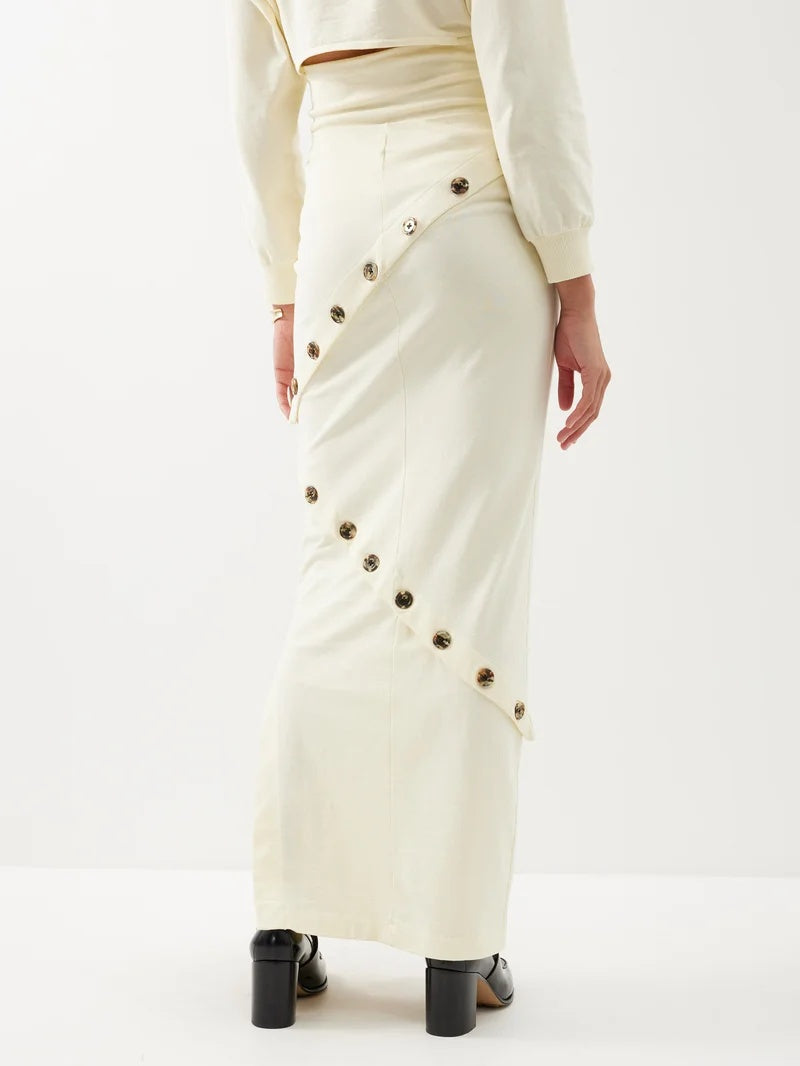Womens A.W.A.K.E. Long Skirts In Ivory