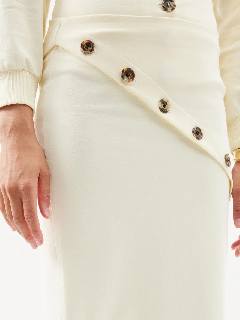 Womens A.W.A.K.E. Long Skirts In Ivory