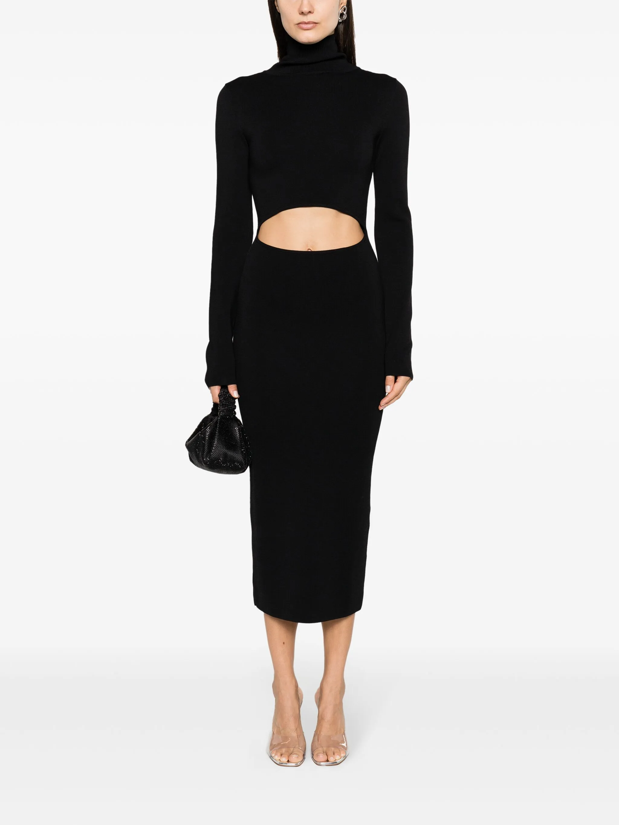 Womens Gauge81 Knitted Dresses In Black