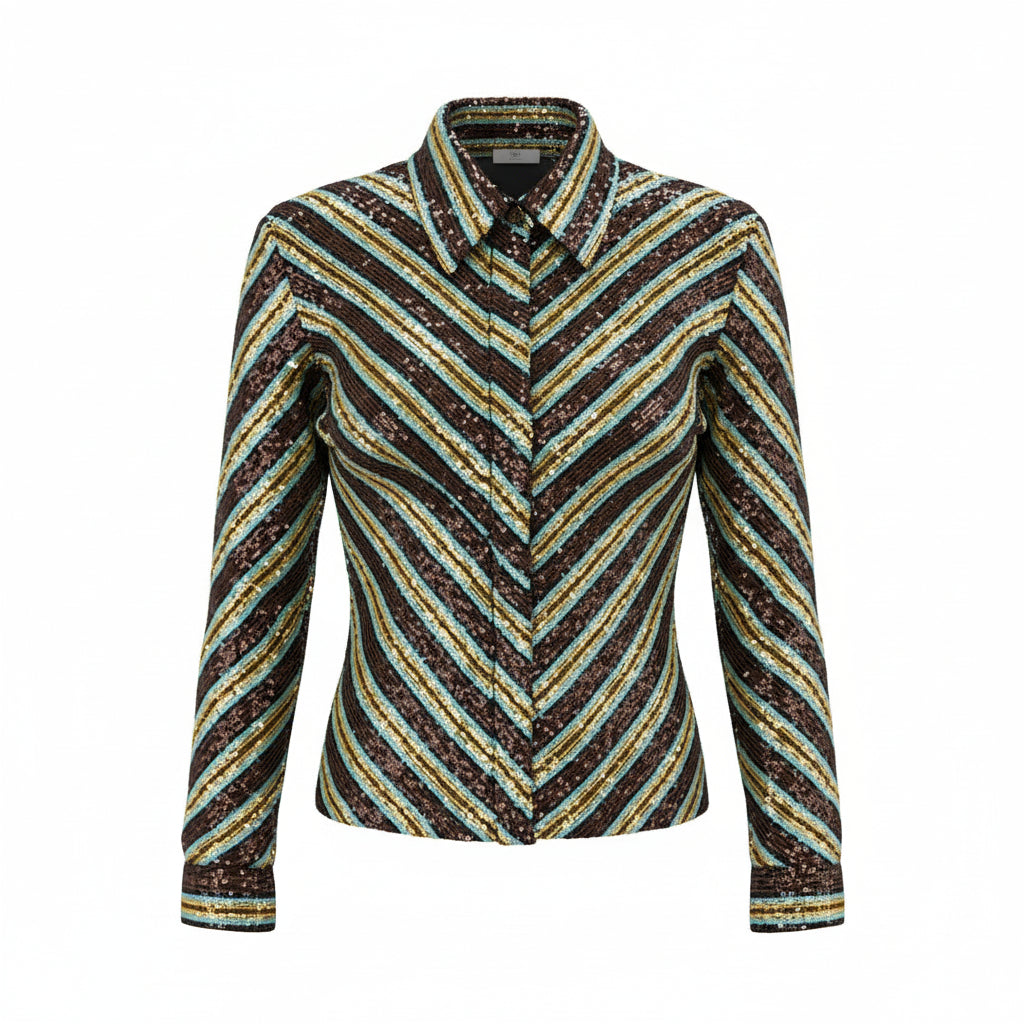 Womens Ashish Casual Shirts In Jade