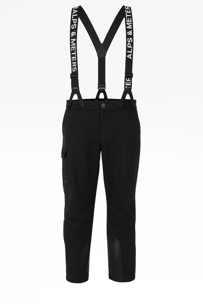 Mens Alps & Meters Technical Trousers In Black