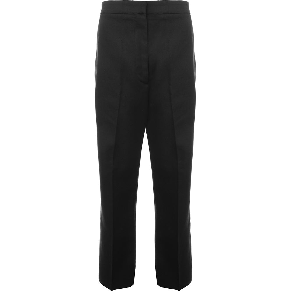 RAEY Womens Relaxed Suit Trousers in Black