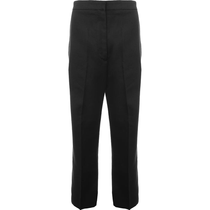 RAEY Womens Relaxed Suit Trousers in Black