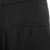 RAEY Womens Relaxed Suit Trousers in Black