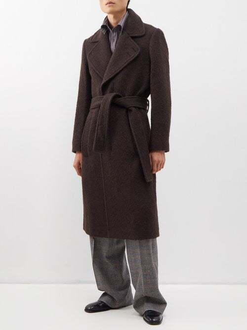Mens Tiger Of Sweden Overcoats In Brown