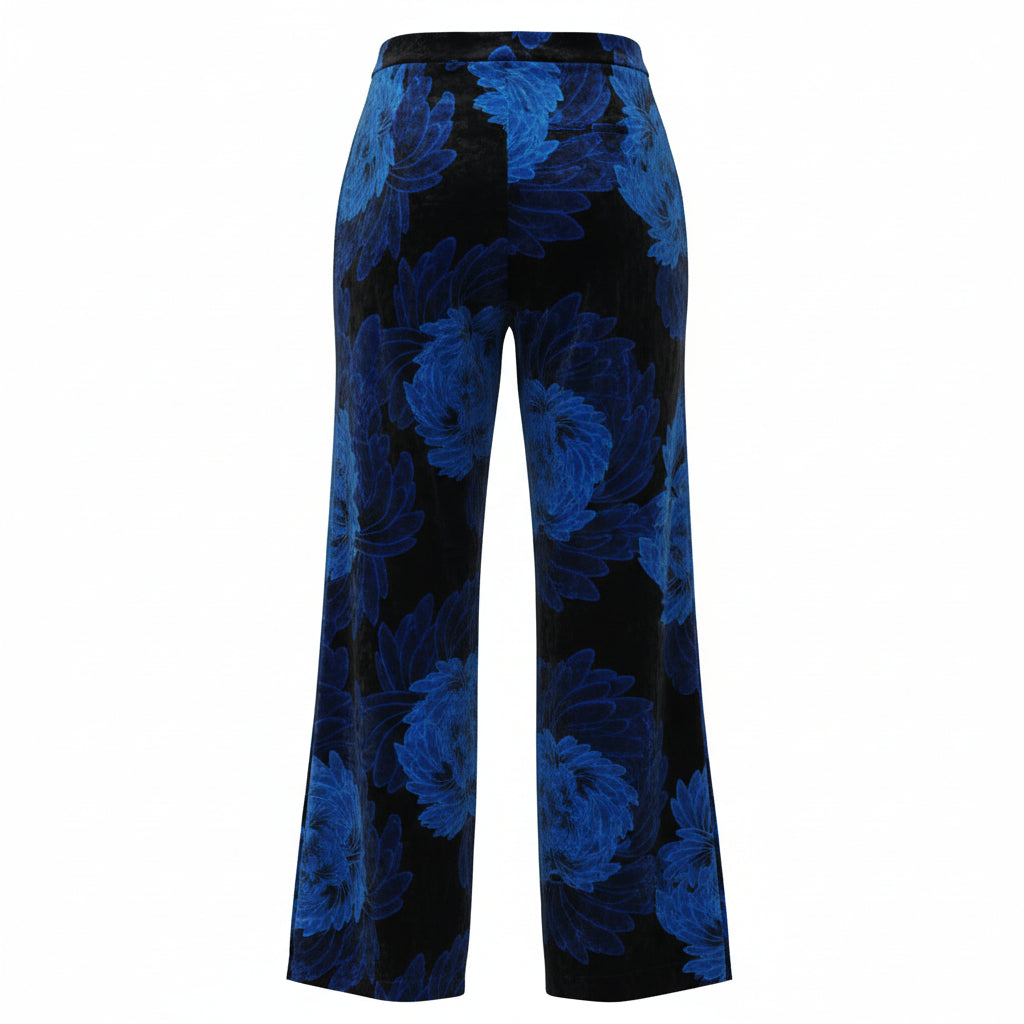 Womens Themis Z Relaxed Trousers In Blue