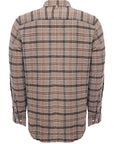 Nn.07 Mens New Arne Cotton Checkered Long Sleeve Shirt