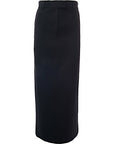 RAEY Womens Dream Fluid Maxi Pencil Skirt in Black