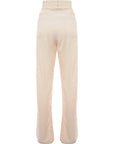 RAEY Womens Dream Fluid Straight Leg Trousers in Beige