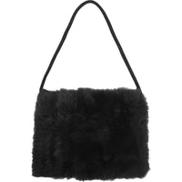 RAEY Womens Shearling Pocket Muff in Black