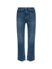 Womens Toteme Straight Jeans In Blue