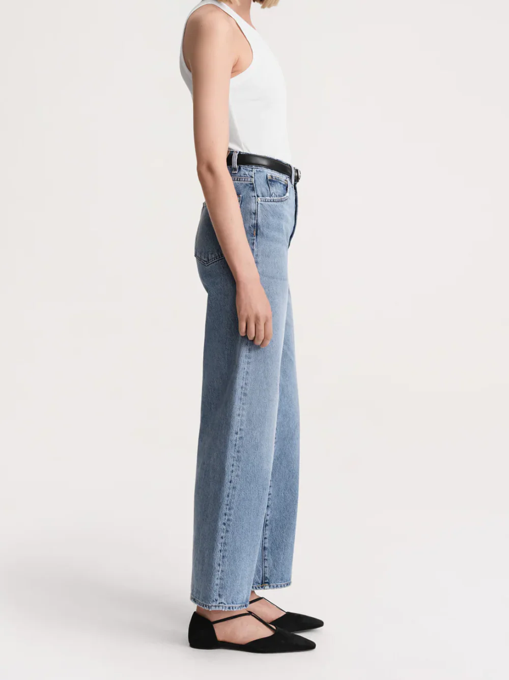 Womens Toteme Flared Jeans In Blue