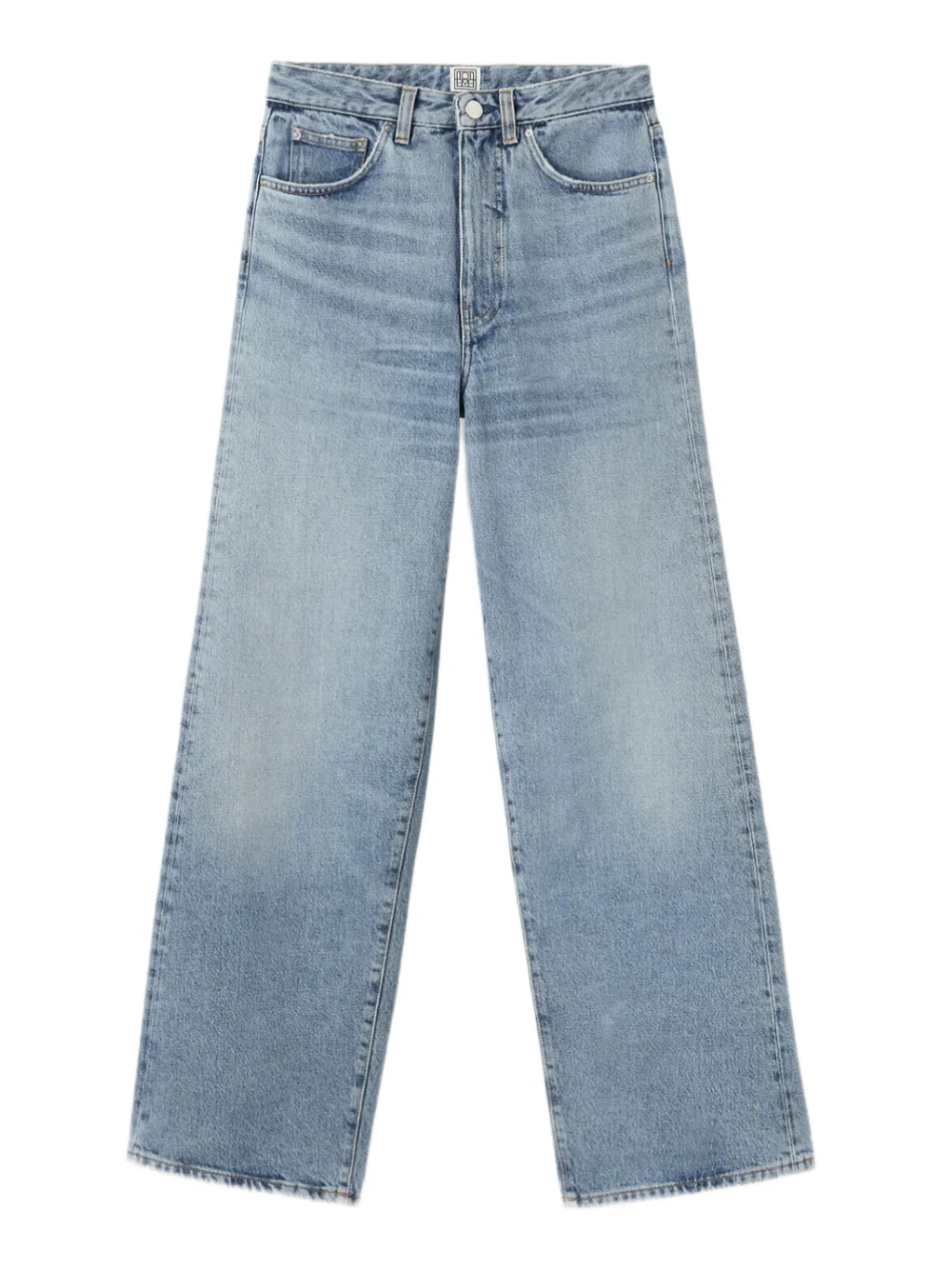 Womens Toteme Flared Jeans In Blue