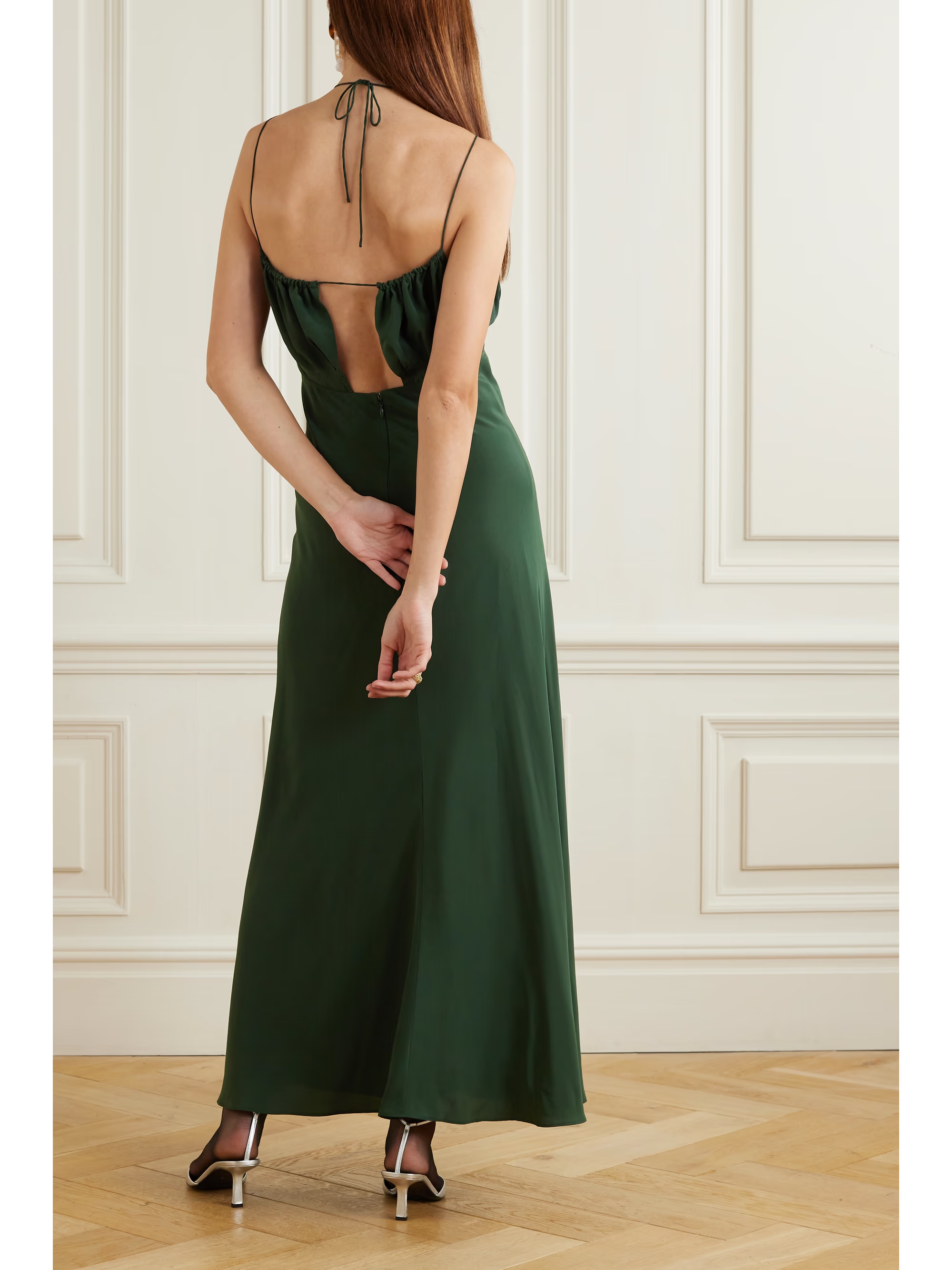 Womens Toteme Occasion Dress In Green