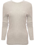 Citizens Of Humanity Womens Adeline Ls Top in Heather Grey