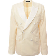 Mens Paul Smith   2 Button Jacket In Cream