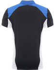 J.Lindeberg Mens Arch Regular Fit Polo in Black Blue