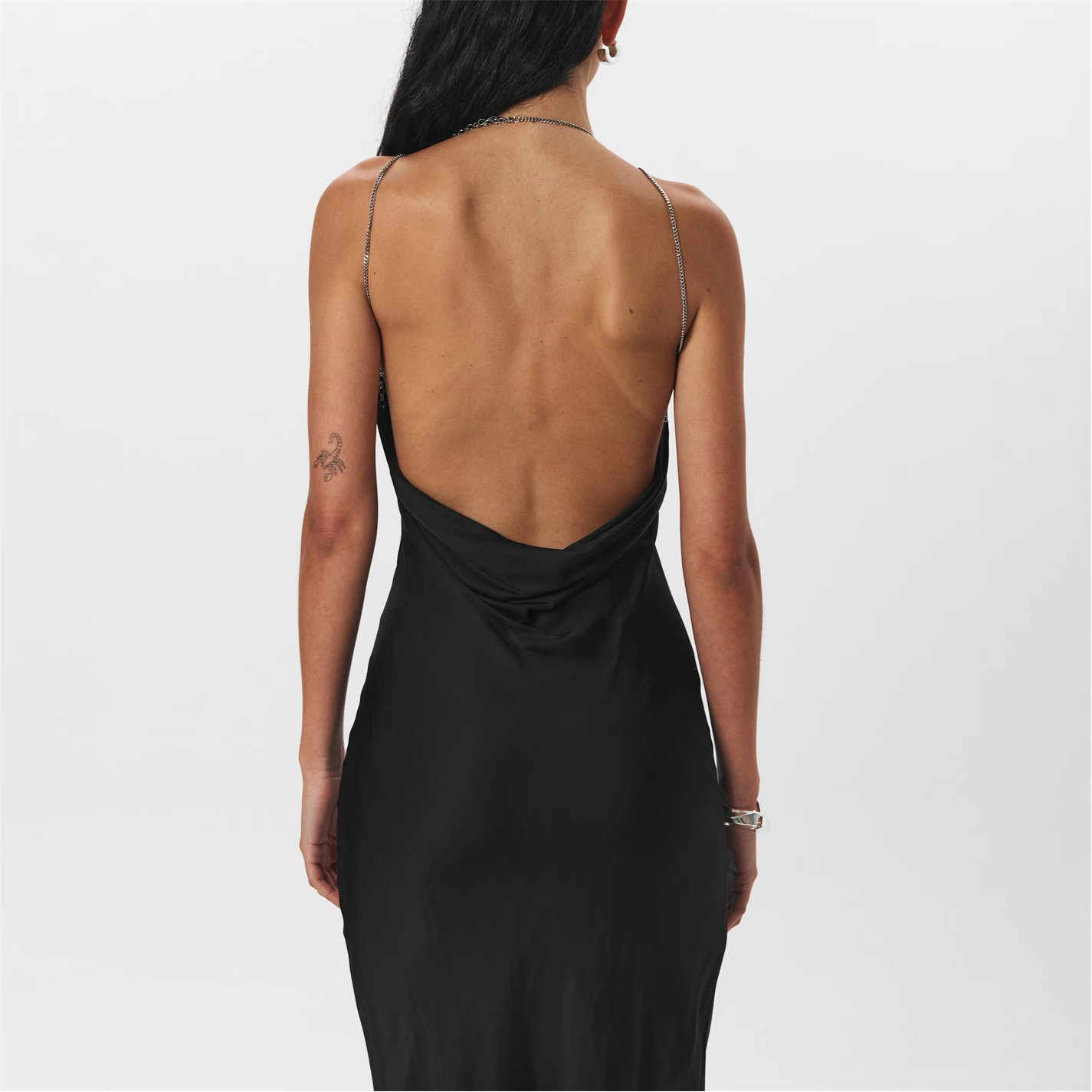 Womens Diesel Slip Dresses In Black