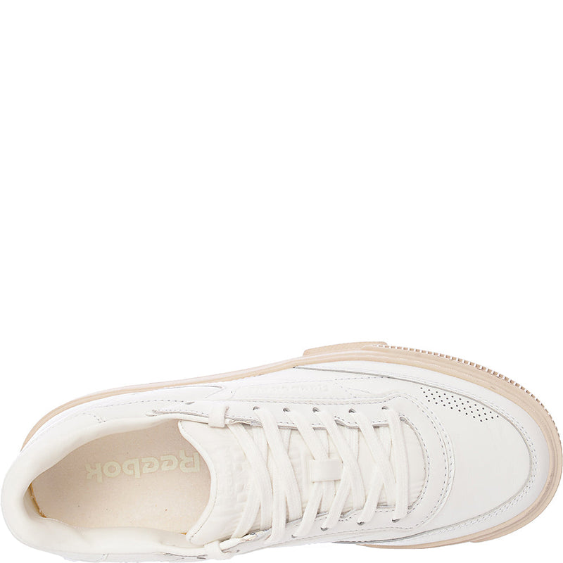 Reebok Women's White Club C LTD Leather Trainers