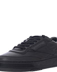 Reebok Womens Black Club C Ltd Leather Trainers