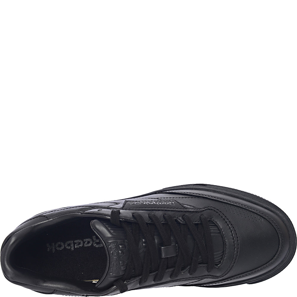 Reebok Womens Black Club C Ltd Leather Trainers