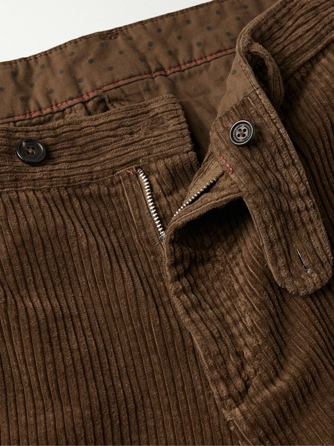 Mens Massimo Alba Casual Trousers In Brown