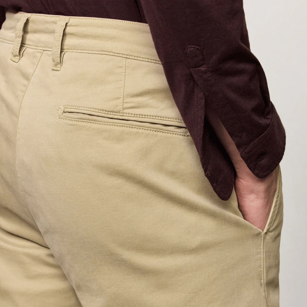 Mens Massimo Alba Casual Trousers In Beige